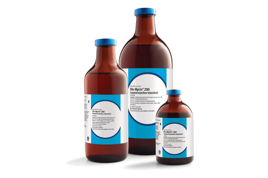 BioMycin Family Product Bottles