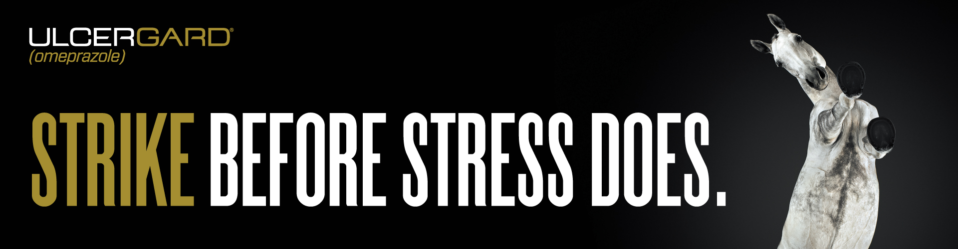 Strike before stress does.