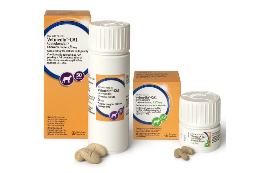 Package of Vetmedin CA-1