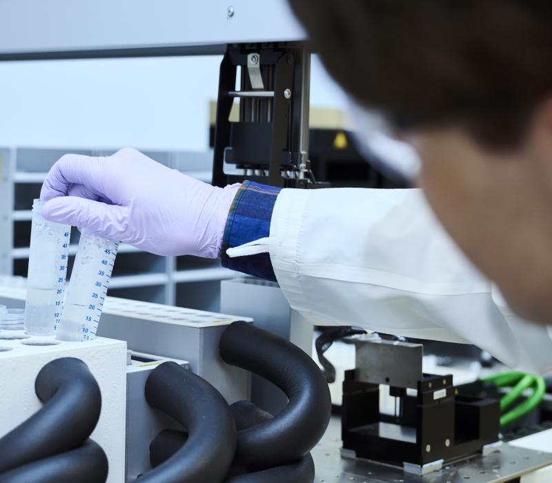 Workplace Laboratory Test Tube Research